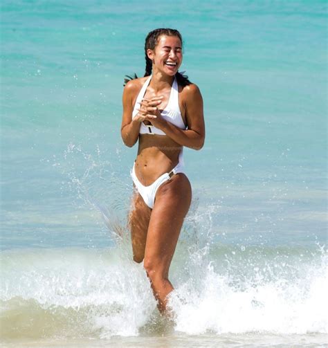 montana brown dons her sexy bikini on the golden sandy beaches of barbados 68 photos
