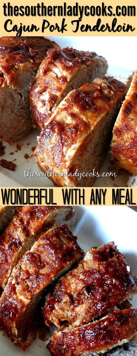 Check out these easy ideas using grilled pork tenderloin: Cajun pork tenderloin is an easy way to make this roast in the oven and the leftovers are ...