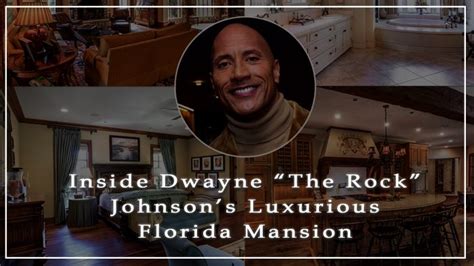 Inside Dwayne “the Rock” Johnsons Luxurious Florida Mansion Social