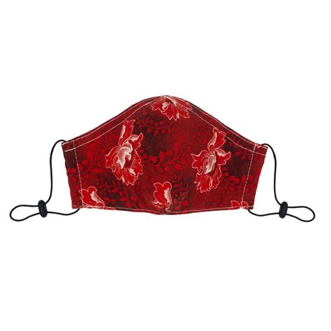 Silk And Cotton Face Mask Adult Triple Layered Moulin Rouge The