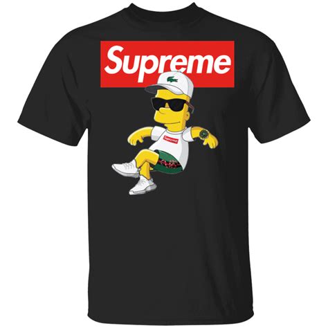 Supreme Simpson Gucci Shirt T Shirt