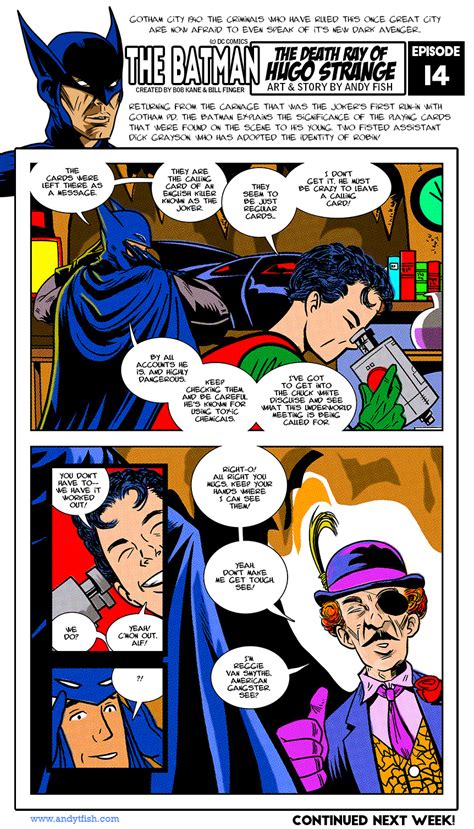 New Batman Comic Strip