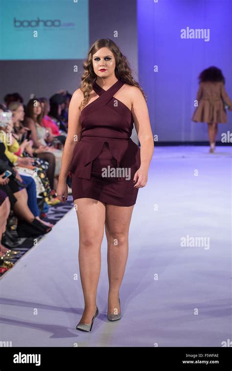 Uk Plus Size Fashion Week Catwalk Show Held At 8 Northumberland