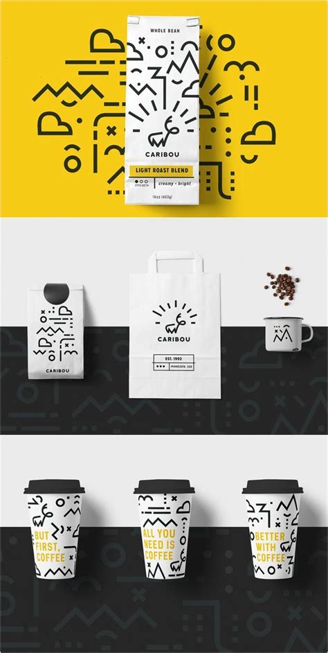 Regular coffee (slow brewed as with a filter or cafetière) is sometimes combined with espresso to increase either the intensity of the flavour or the caffeine content. Design Agency / Designer: Ashbel Ong Project name: Caribou Coffee: Rebrand Location: Cana ...