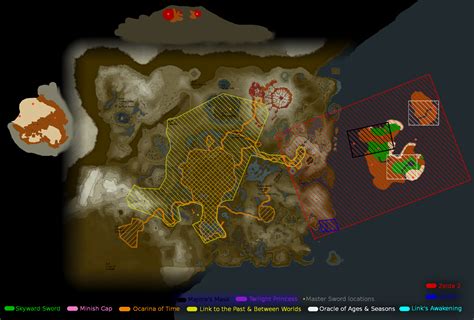 City Map Images Map Of Zelda Botw