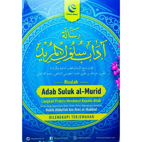 Terjemahan Risalah Adab Suluk Al Murid Habib Abdullah Alwi Al Haddad