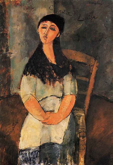 Little Louise By Amedeo Modigliani Art Reproduction From Cutler Miles