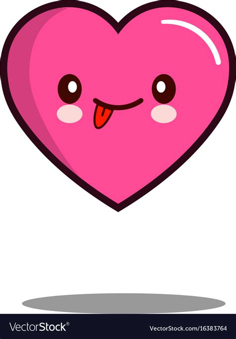 Download high quality i love you cartoons from our collection of 41,940,205 cartoons. Emoticon cute love heart cartoon character icon Vector Image