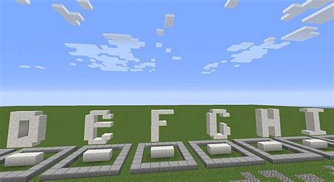 Mine is based on the above image but. Letterpack 3x4 Font in Minecraft (Download) Minecraft ...