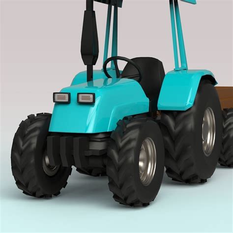 Tractor Trailer 3d Model Cgtrader