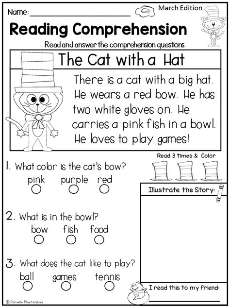 Picture Comprehension For Grade 1 Pdf Download And Print