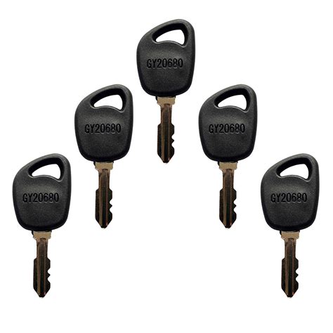 Qyljday Set Of 5 Ignition Keys Gy20680 Fits For John Deere