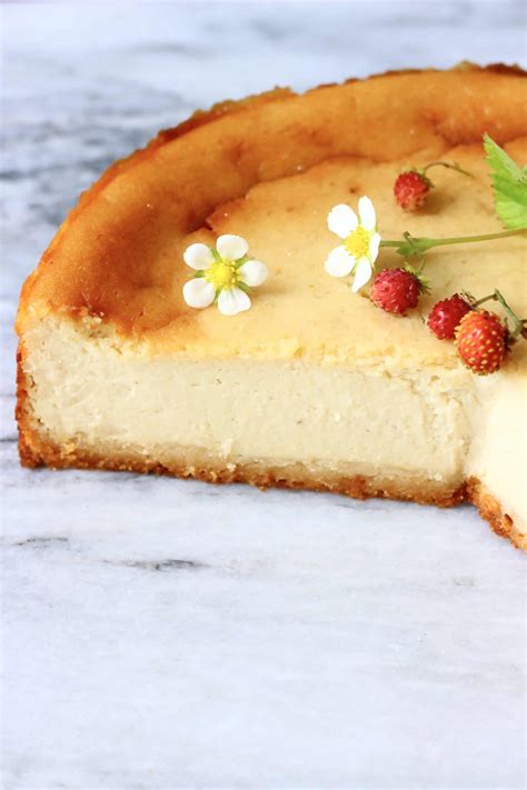 Vegan Baked Cheesecake Gluten Free Rhians Recipes