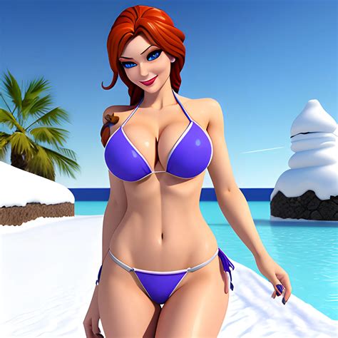3d Sexy Bikini Anna 2 Girls Frozen Eiskönigin Arthubai