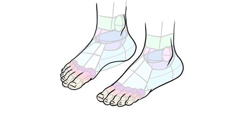 how to draw anime feet draw feet step by step anime p