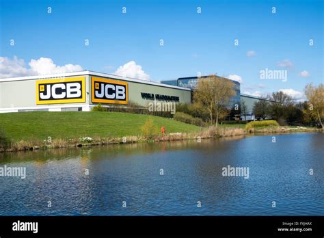 Jcb World Headquarters At Rocester Uttoxeter Staffordshire With New