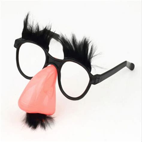 Fuzzy Puss Groucho Marx Beagle Glasses Nose Mustache Hair Funny
