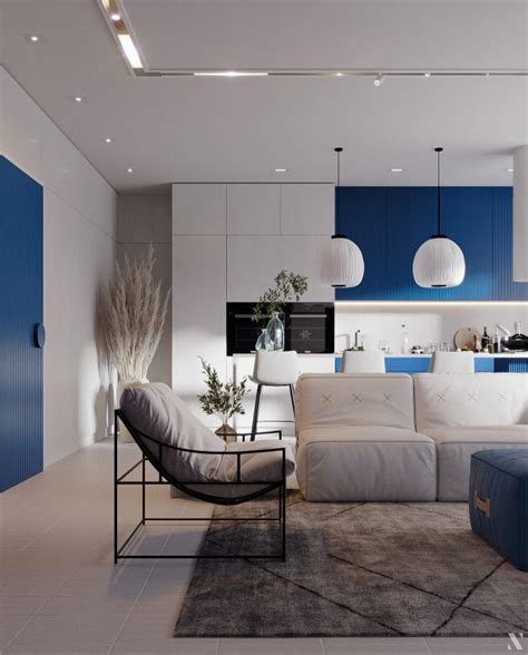 Uplifting Blue Interiors That Give That Blue Sky Mood Outdoor