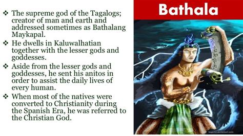 Philippine Deities Philippine Mythology Philippine Mythology Mindoro