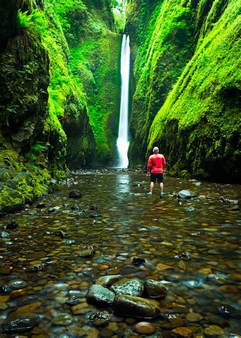 The Famous Oneonta Gorge Trail The Oneonta Gorge Trail Col Flickr