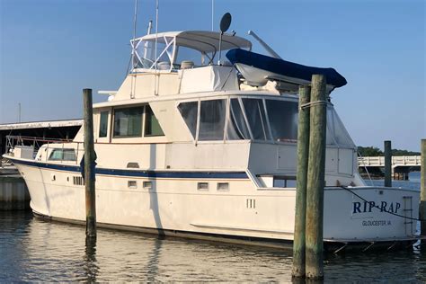 1977 Hatteras 58 Yacht Fisherman Boat For Sale Waa2