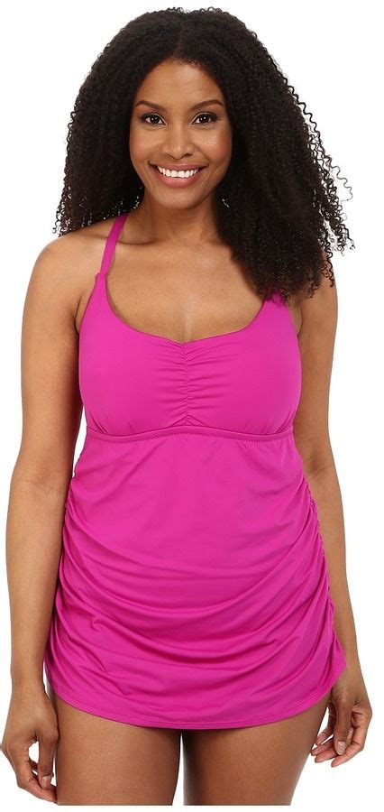 Becca By Rebecca Virtue Plus Size Becca Etc Janis Skirted One Piece Plus Size Becca By