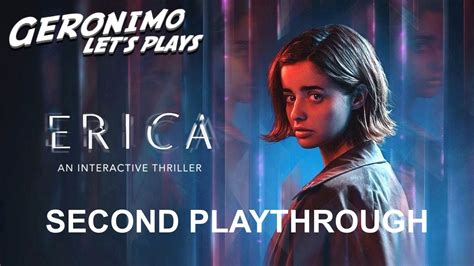 Erica Ps4 Interactive Thriller Lets Play 2nd Playthrough Youtube