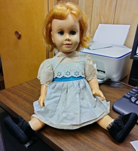 19” vintage mattel chatty cathy doll original dress doesn t talk prototype 1960s ebay