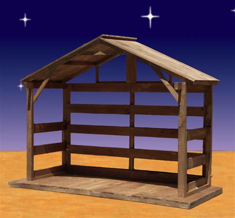 Barrel Furniture Australia How To Build A Wooden Nativity Stable How