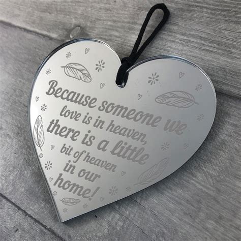 Find condolence gift ideas at findgift for a thoughtful expression of sympathy to a loved one, family or friends. Handmade Heart Plaque Memorial Gift to Remember Lost Loved ...