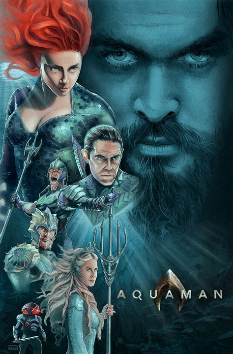 Aquaman [full Movie]↠ Aquaman Film Poster