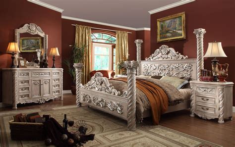 Vintage Style Bedroom Furniture Sets Homey Design Hd 1801 The Art Of Images