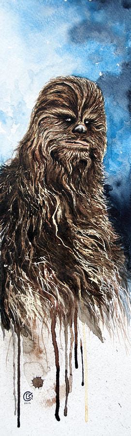 Chewbacca Painting By David Kraig Fine Art America