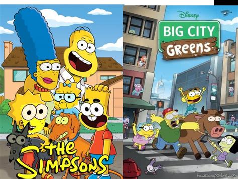 Simpsons And Big City Greens Face Swap Face Swap Online