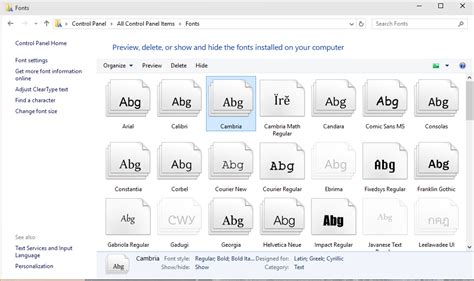 How To Install And Manage Fonts In Windows 10 Quick Guide