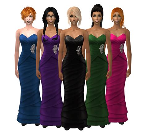 Mdpthatsme “ This Is For Sims 2 4t2 Af Dress Wedding Mermaid