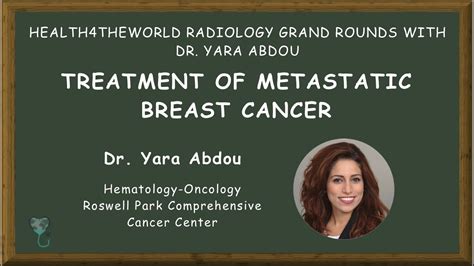 Treatment Of Metastatic Breast Cancer Youtube