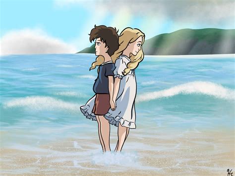 When Marnie Was There Marnie And Anna By Gissele365 On Deviantart