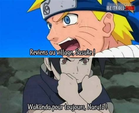 Wakanda Pour Toujours Video Humour Naruto Drôle Naruto Blague