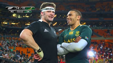 The Greatest All Blacks Vs South Africa Ever Broadcasted Live Youtube