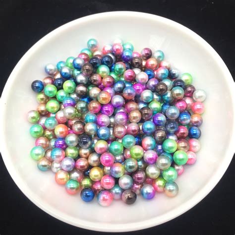 Aliexpress.com : Buy Wholesale 4mm 6mm 8mm 10mm 12mm Acrylic Round Pearl beads Loose Pearl Beads ...