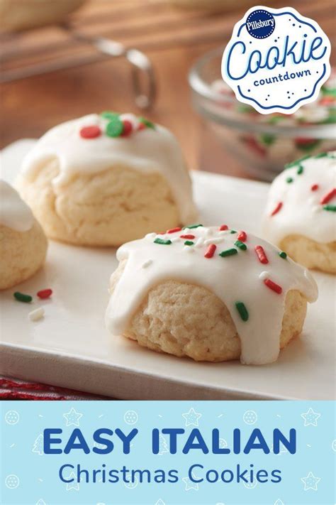 We're using my classic sugar cookies and dressing them up for the holidays. Easy Italian Christmas Cookies | Recipe | Christmas Cookie ...