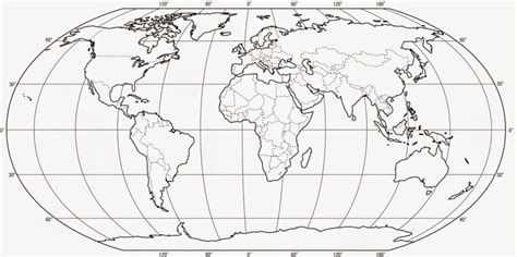 Greig Roselli Printables Blank World Map For Printing With Borders