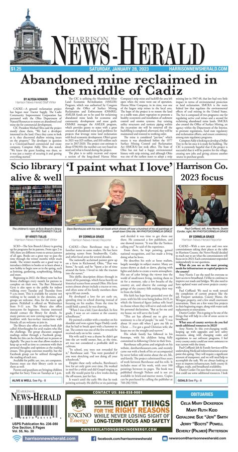 Harrison News-Herald E-Edition 1/28/23 by Harrison News-Herald Archive
