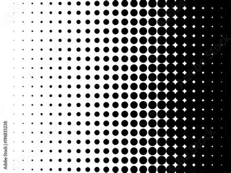 An Abstract Black And White Halftone Background