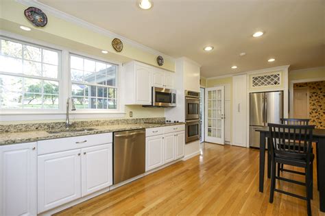 It took me a few months to move the vent. Modern Kitchen with Hardwood Floors (With images ...