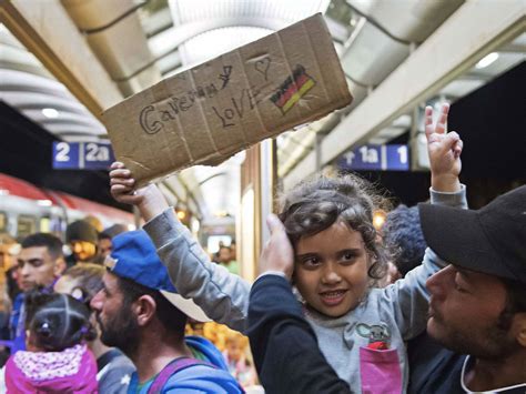 Trainloads Of Migrants Begin Arriving In Germany The Two Way Npr