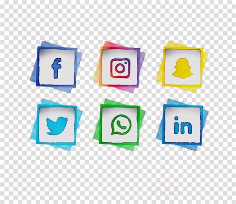 Download Social Media Icons Png Clipart Social Media Clip Art