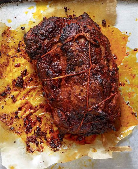 Dredge roast in flour to coat all sides. Pork Loin Roast Recipe | Leite's Culinaria