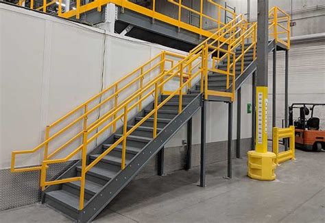 Metal Industrial Stairs Industrial Stair Systems Panel Built